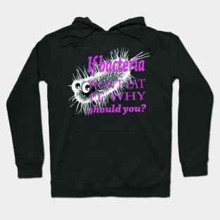 If bacteria won't eat it,  why should you? Hoodie